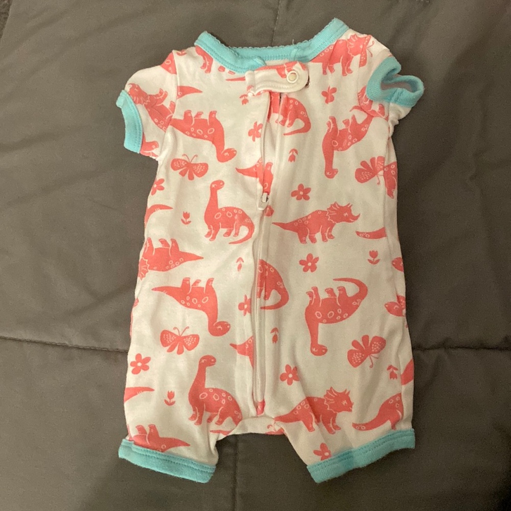 Infant dino romper